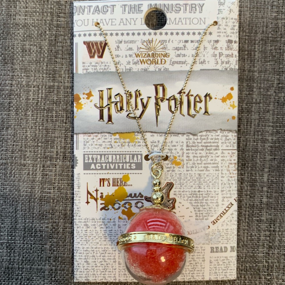 Harry Potter Rememberall necklace